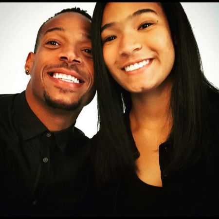 Amai Zackary Wayans and her father, Marlon Wayans, took a picture on Amai's birthday.